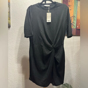 Mango black dress size L